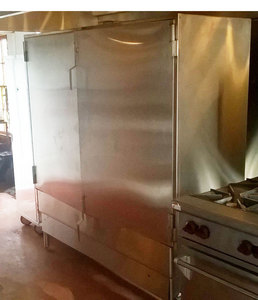 STEAMER / SMOKER STEEL GAS COOKER
