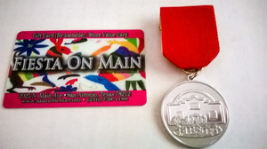 ALAMO FIESTA OFFICIAL MEDAL SILVER