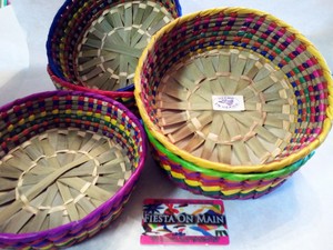 BASKET CANASTA (WEAVE WICKER)