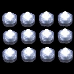 LED SUB-WATERPROOF 12 SET LIGHTS- WHITE