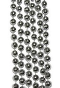 BEADS ROUND 7MM SILVER 33IN / DZ