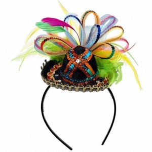 MINI HAT DELUXE HEADBAND FIESTA