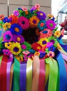 WREATH FOR DOOR FIESTA 89