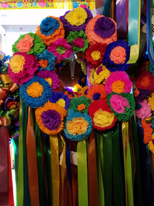 WREATH FOR DOOR FIESTA 98