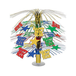 NEW YEAR CASCADE CENTERPIECE 18IN