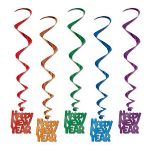 NEW YEAR WHILRS HANGINGS 33IN