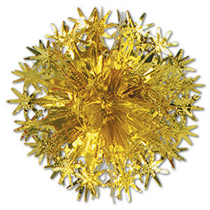 STAR BALL GOLD 12IN