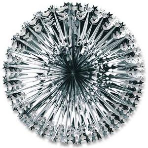 STAR FAN DELUXE SILVER 24IN