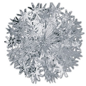 STAR BALL SILVER 12IN