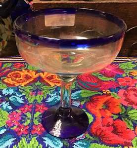 MARGARITA GLASS BLOWN HAND MADE