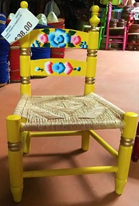 CHAIR CHONGITO PAINTED LRG