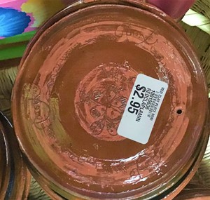 RED CLAY PLATE MINI