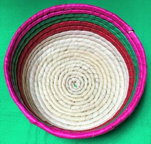 BASKET BOWL DULCERAS 7X3IN (WEAVE WICKER