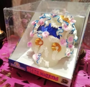 SUGAR SKULL EA 4.52X5.52X6.50  #10 2024