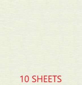 CREPE PAPER PACK OF 10 SHEETS 78X19IN - WHITE EA