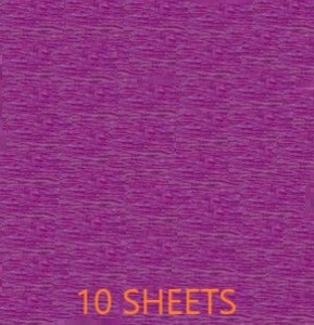 CREPE PAPER PACK OF 10 SHEETS 78X19IN - BUGAMBILIA PINK EA