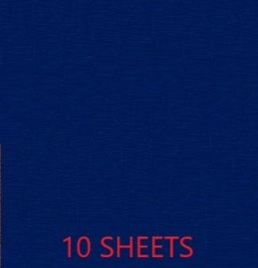 CREPE PAPER PACK OF 10 SHEETS 78X19IN - BLUE EA