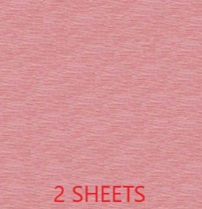 CREPE PAPER PACK OF 2 SHEETS 78X19IN - LIGHT PINK EA