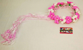 HALO PAPER CROWN PINK AND WHITE