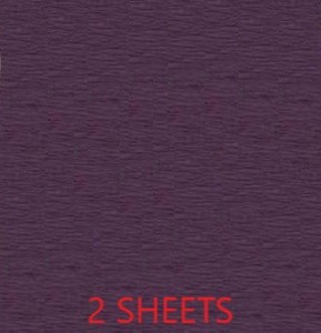 CREPE PAPER PACK OF 2 SHEETS 78X19IN - VIOLET EA