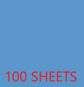 TISSUE PAPER BAG- 100 SHEETS 19.68X29.56IN - ROYAL BLUE EA