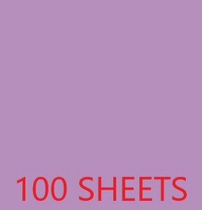 TISSUE PAPER BAG- 100 SHEETS 19.68X29.56IN - LILAC EA
