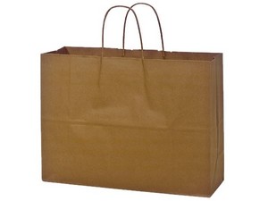 PAPER BAG LRG KRAFT 16X6X12 VOGUE