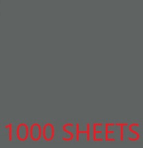 TISSUE PAPER CASE- 1000 SHEETS 19.68X29.56IN - GREY CASE
