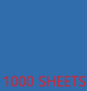 TISSUE PAPER CASE- 1000 SHEETS 19.68X29.56IN - COBALT BLUE CASE