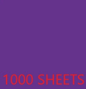 TISSUE PAPER CASE- 1000 SHEETS 19.68X29.56IN - PURPLE CASE