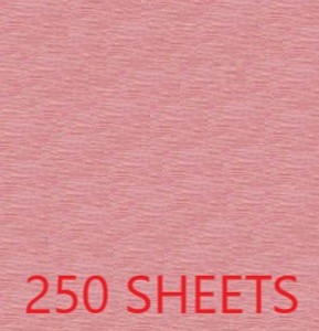 CREPE PAPER CASE OF 250 SHEETS 78X19IN - LIGHT PINK EA
