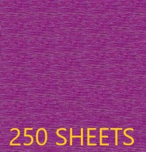 CREPE PAPER CASE OF 250 SHEETS 78X19IN - BUGAMBILIA PINK EA