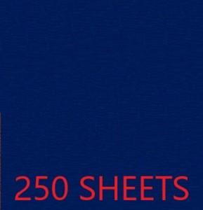 CREPE PAPER CASE OF 250 SHEETS 78X19IN - BLUE EA