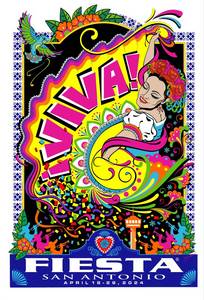 2024 POSTER OFFICIAL FIESTA 36X24IN