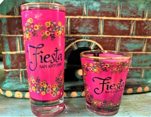 FIESTA TEQUILA SHOT GLASS