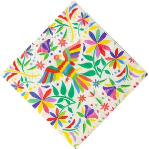 NAPKINS OTOMI FLORAL BRIGHT LUNCHEON  16PCS 6.5IN