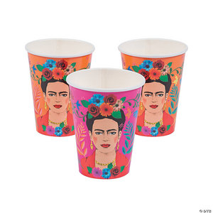 CUPS FRIDA PAPER 3.5IN 12OZ 1DZ