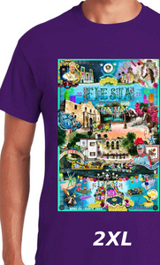 2025 TSHIRT OFFICIAL FIESTA POSTER ADULT (2XL)