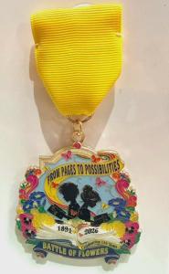 2026 MEDAL BATTLE OF FLOWERS PARADE MEDALS