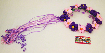 HALO PAPER CROWN PINK AND PURPLE