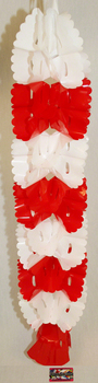 PLASTIC ACCORDION VERT 3.5FT VALENTINE