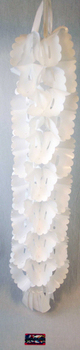 PLASTIC ACCORDION VERT 3.5FT WEDDING