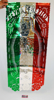 FOIL BANNER VERTICAL 36X16IN GUADALUPE